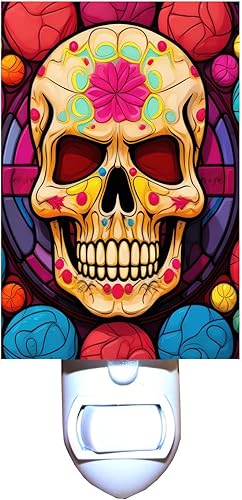 Miniatura 1 de Luz nocturna colorida del día de los muertos - Luz nocturna del día de los muertos