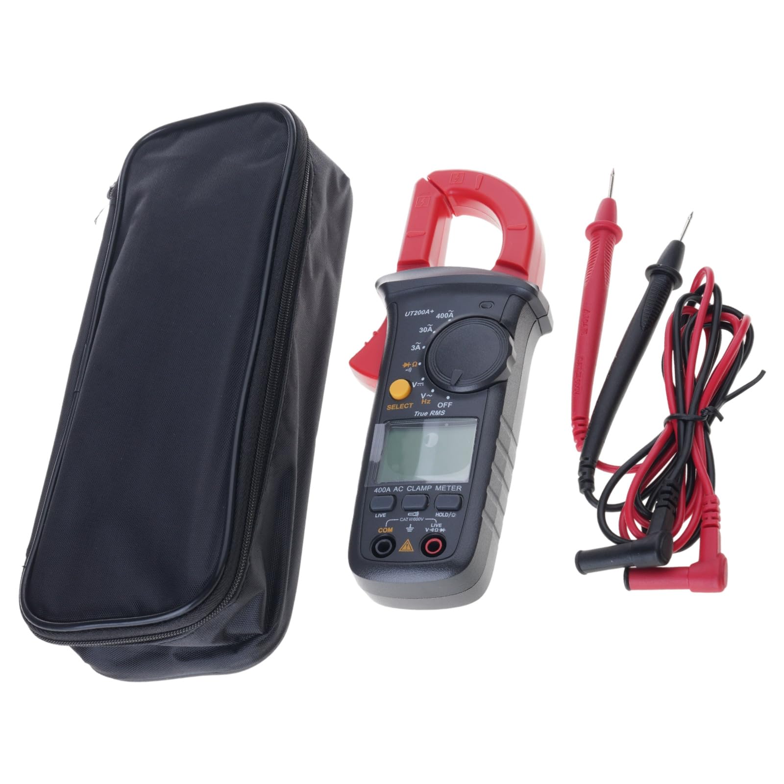 Kalttoy Ut200a Digital Clamp Meter Multimeter With Data Hold Backlit Flashlight Function Current Voltages Meter Electrician Tool Digital Clamp