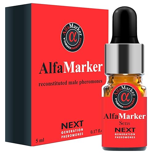 ALFAMARKER para hombres - Perfume de aceite de feromonas para hombres 0.2 fl oz - Colonia de peromona para hombres