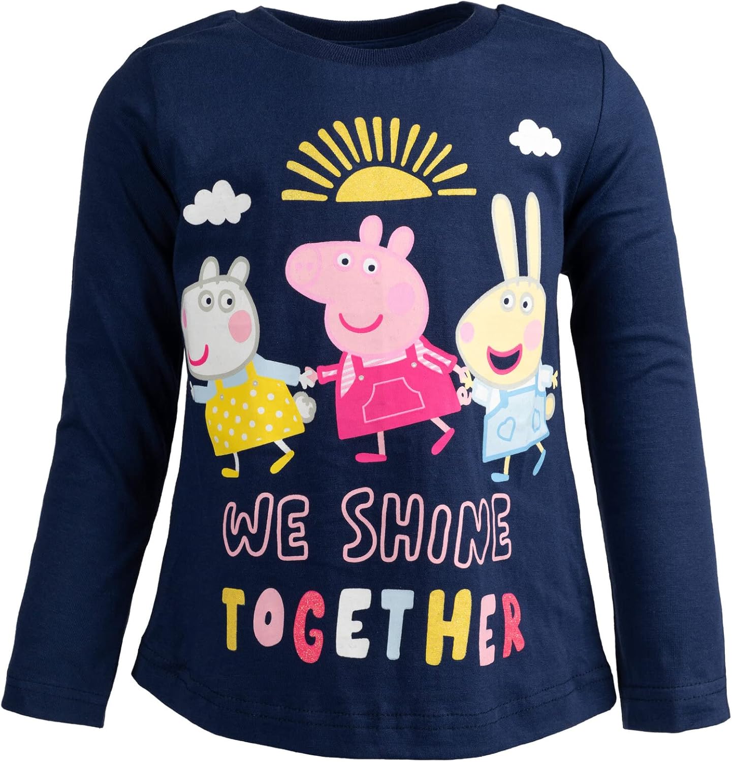 Peppa Pig Girls 2 Pack T-Shirts Toddler to Little Kid - Image 2