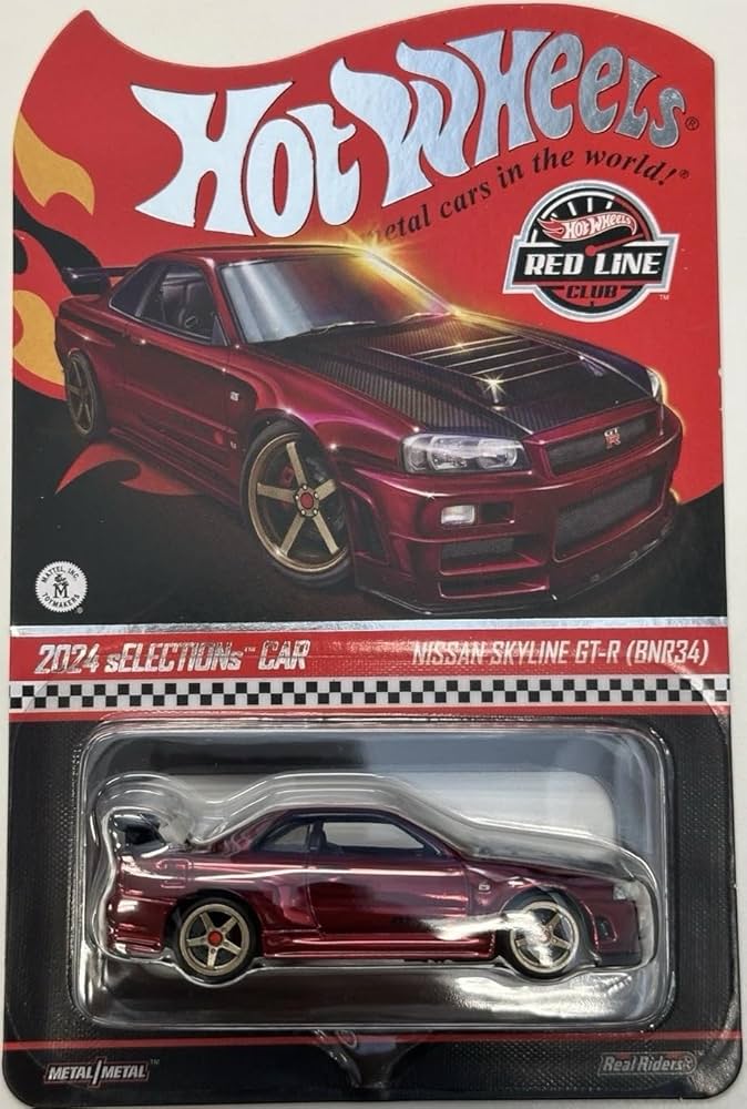 Amazon.com: Hot Wheels Nissan Skyline GT-R (BNR34) RLC Exclusive