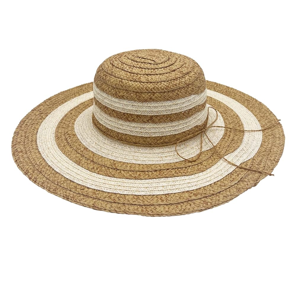 マリホジャ　Paper Braid Sheer Down Brim Hat Paper Braid Sheer Down Brim Hat