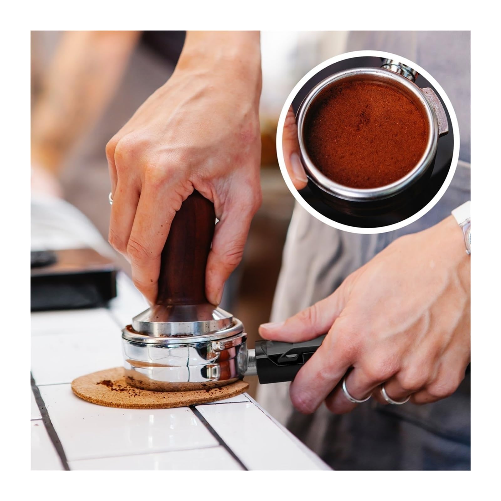 Portafiltro For Máquina De Café Doméstica De 51MM, Compatible Con KF6001 KF7001 KF8001 KF5002 KF500S CM4621 CM4216, Piezas De Máquina De Café