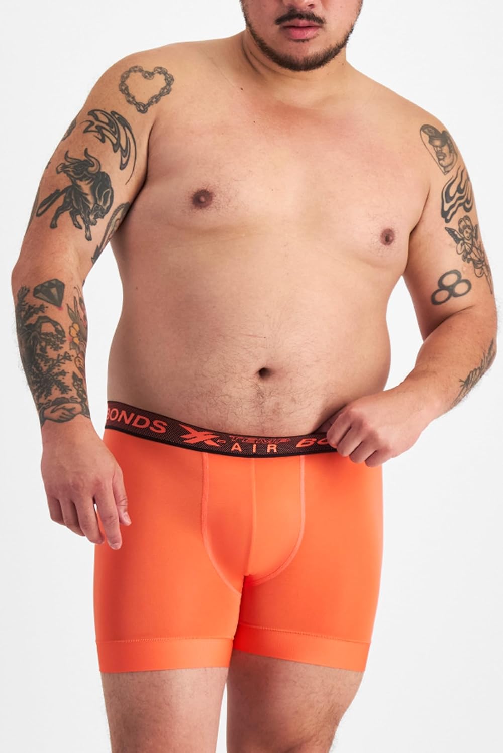 Bonds Men's Cooling X-Temp Air Boxer Briefs Performance Underwear For Men - Image 3