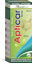 Ayucar Labs Apticar Syrup | Ayurvedic Sugar-Free Digestive Tonic for Appetite, Indigestion, Gas & Acidity Relief | For Adults & Kids | 200 ml