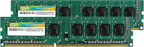 SP Silicon Power., Desktop DDR3 1600 16GB Kit (8GBx2)