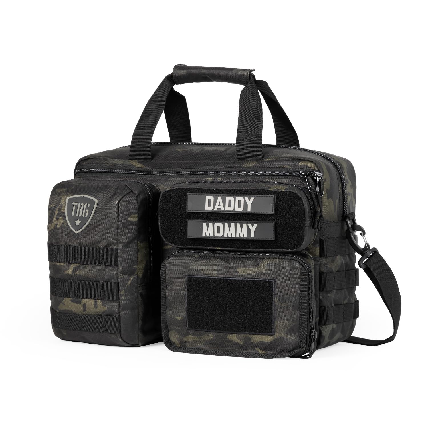 Tactical Baby Gear4th Gen Tactical Diaper Bag for Dads w/Included Changing Mat, Stroller Straps