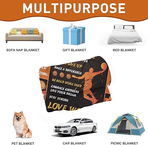 Miniatura 6 de Manta de voleibol, regalos para niñas, franela suave y cálida manta deportiva de voleibol para niñas, niños, adolescentes, niños, amantes del