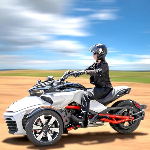 Miniatura 2 de Tapa de tuerca de eje trasero negra para Can Am Spyder F3, tapas de eje CNC de aluminio para Can-Am Spyder F3, RT, ST, GSRS Todos los modelos 2008