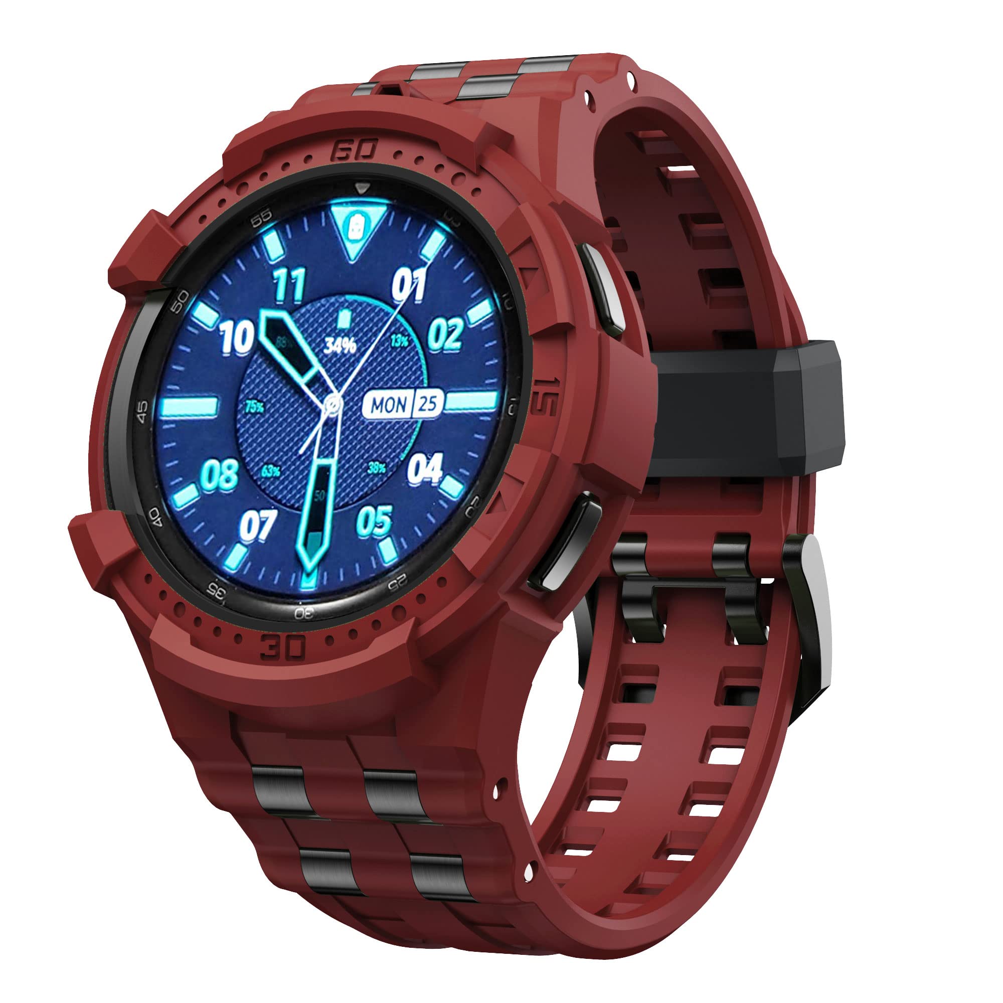 T-ENGINE Case Compatible with Galaxy Watch 4 Classic 46mm (2021), Not for Galaxy Watch 46mm in 2018 Version