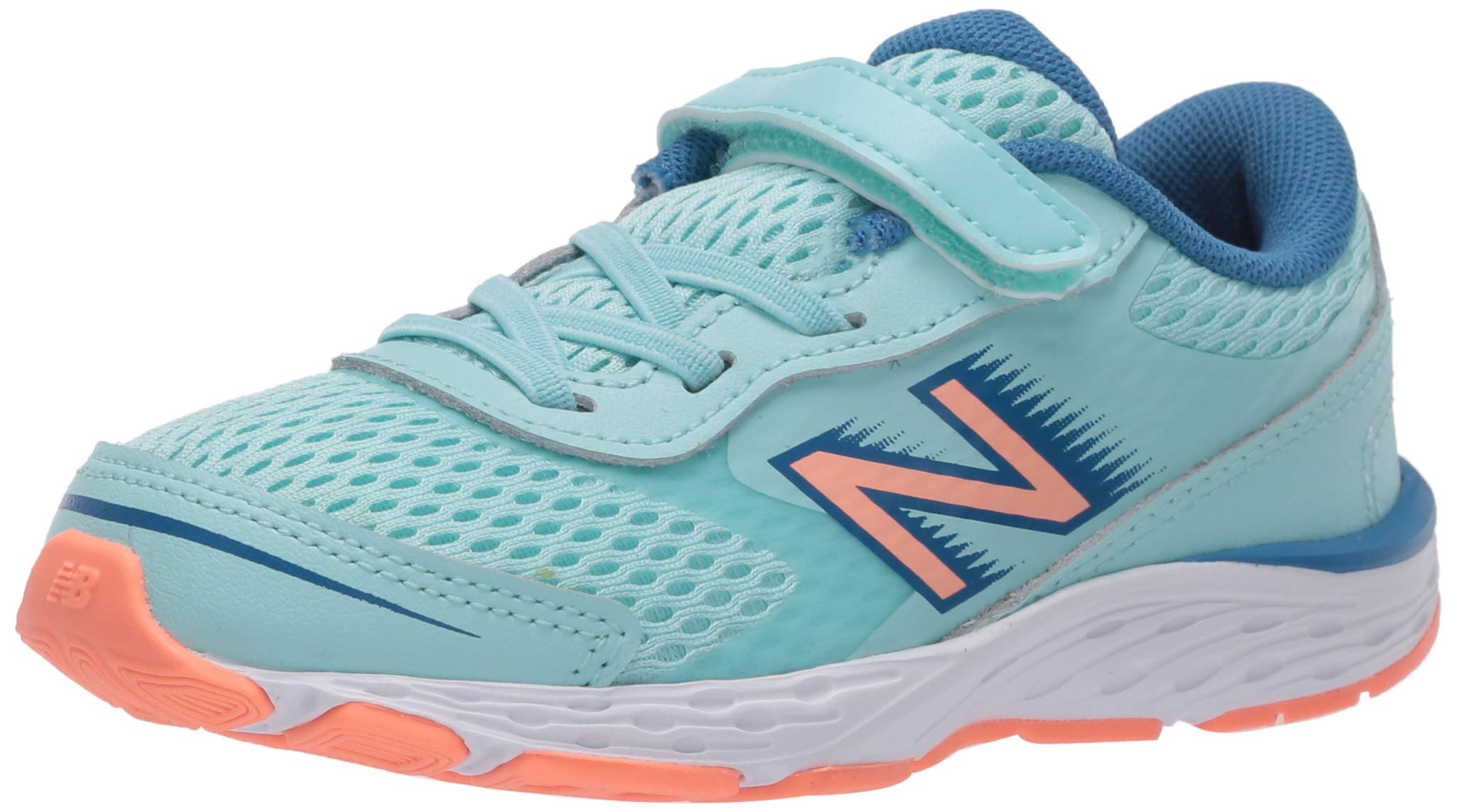 New Balance Kids' 680 V6 Hook and Loop Running Shoe