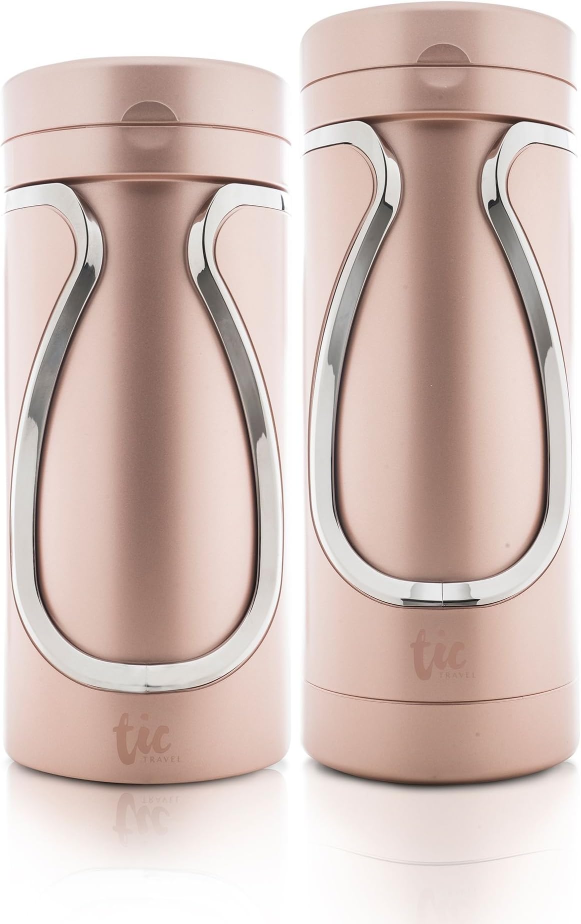 Tic Travel Bottle - Set (Rose Gold)
