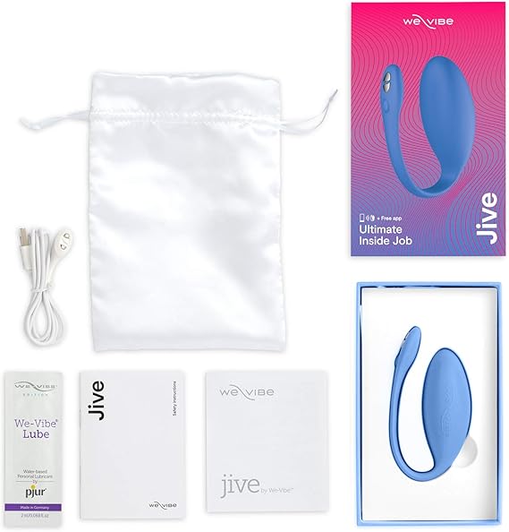 Paquete We-Vibe Jive, Azul + lubricante, 1 : Amazon.es: Salud ...