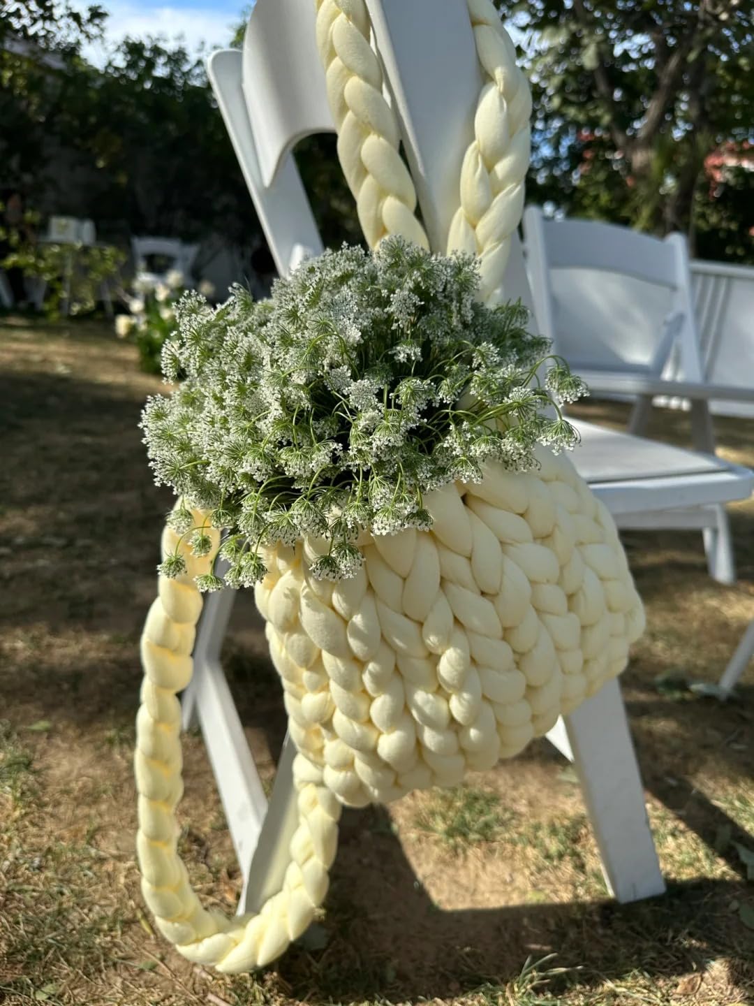 Grob Gestrickte Dicke Isländische Wolle Handgewebte DIY Teppich Katzen Nistbeutel Stoffstoff Streifen -Baumwollgarn