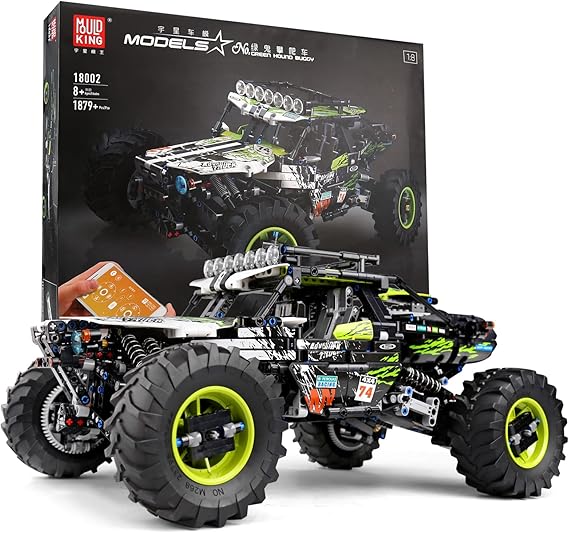 Mould King 18002 building block climbing vehicle, 2.4 g remote control