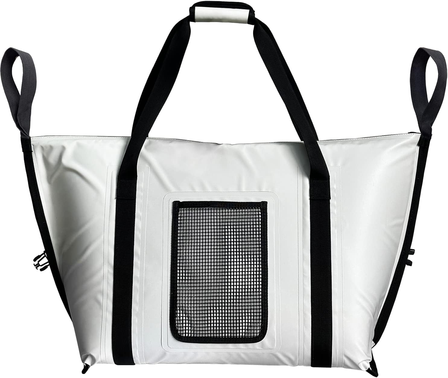 Buffalo Gear Insulated Fish Cooler - 27.5QT 58QT Waterproof Flat Bottom Bag, Leakproof and Fishing Kill Bag