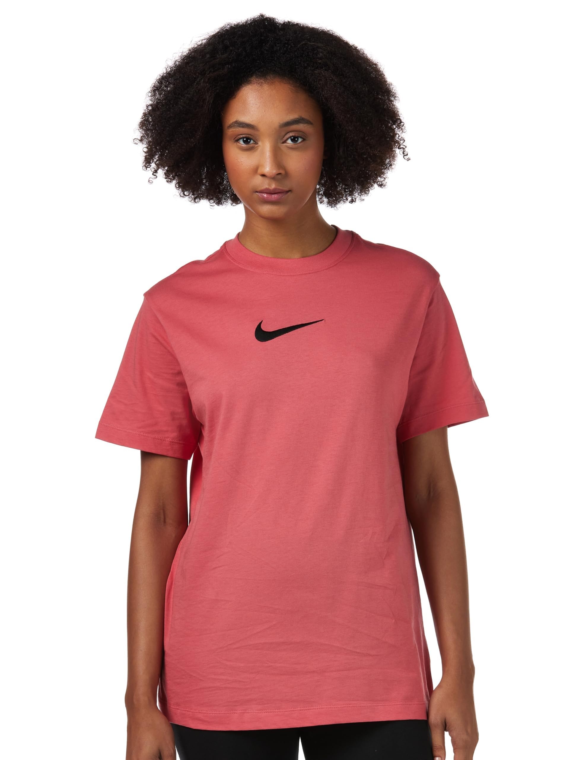 Nike Men's Pink Short Sleeve Crew Neck T-Shirt - Training T-Shirts & Tops - L - Sport