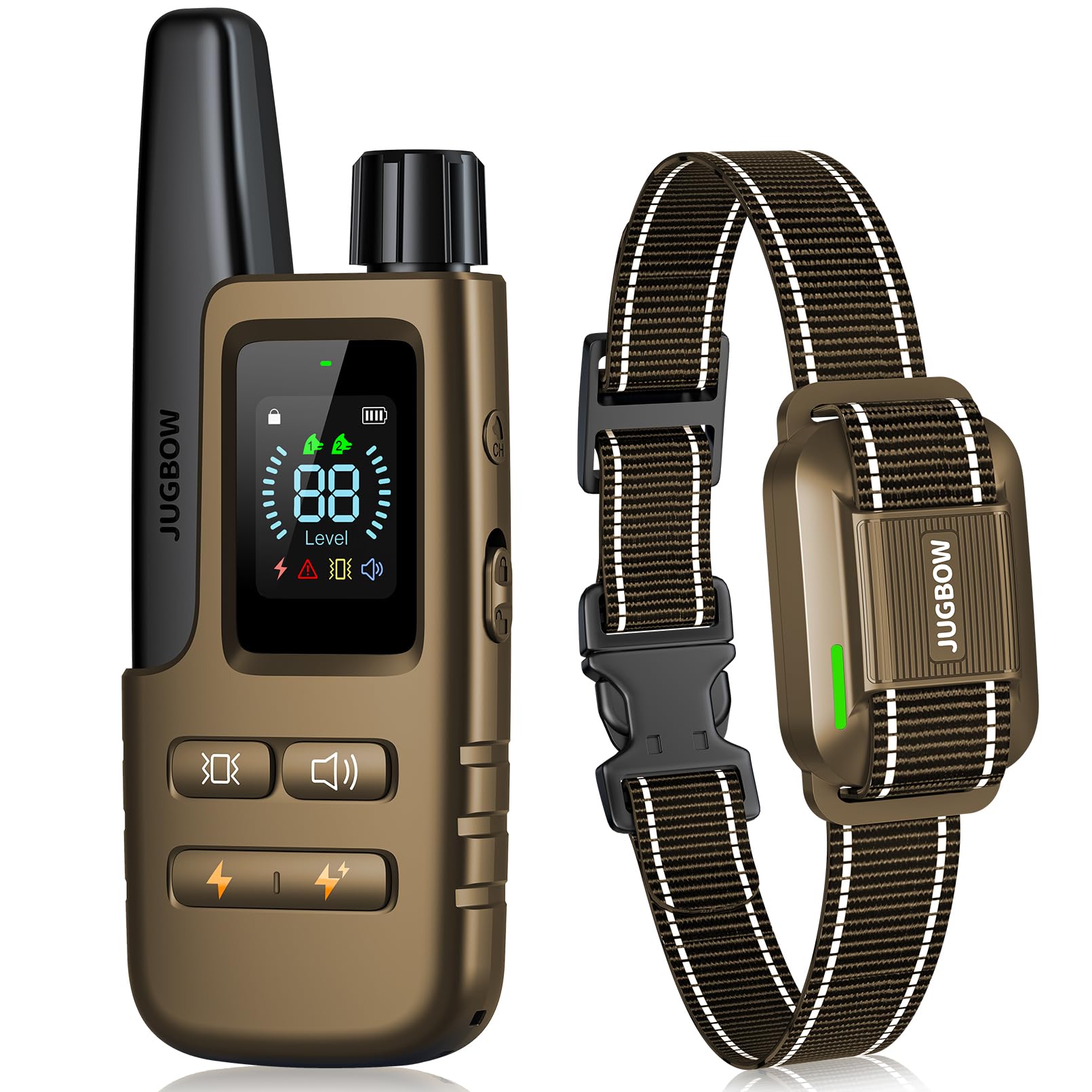 Jugbow Dog Training Collar with 4200FT Remote for Dogs 30-120 lbs