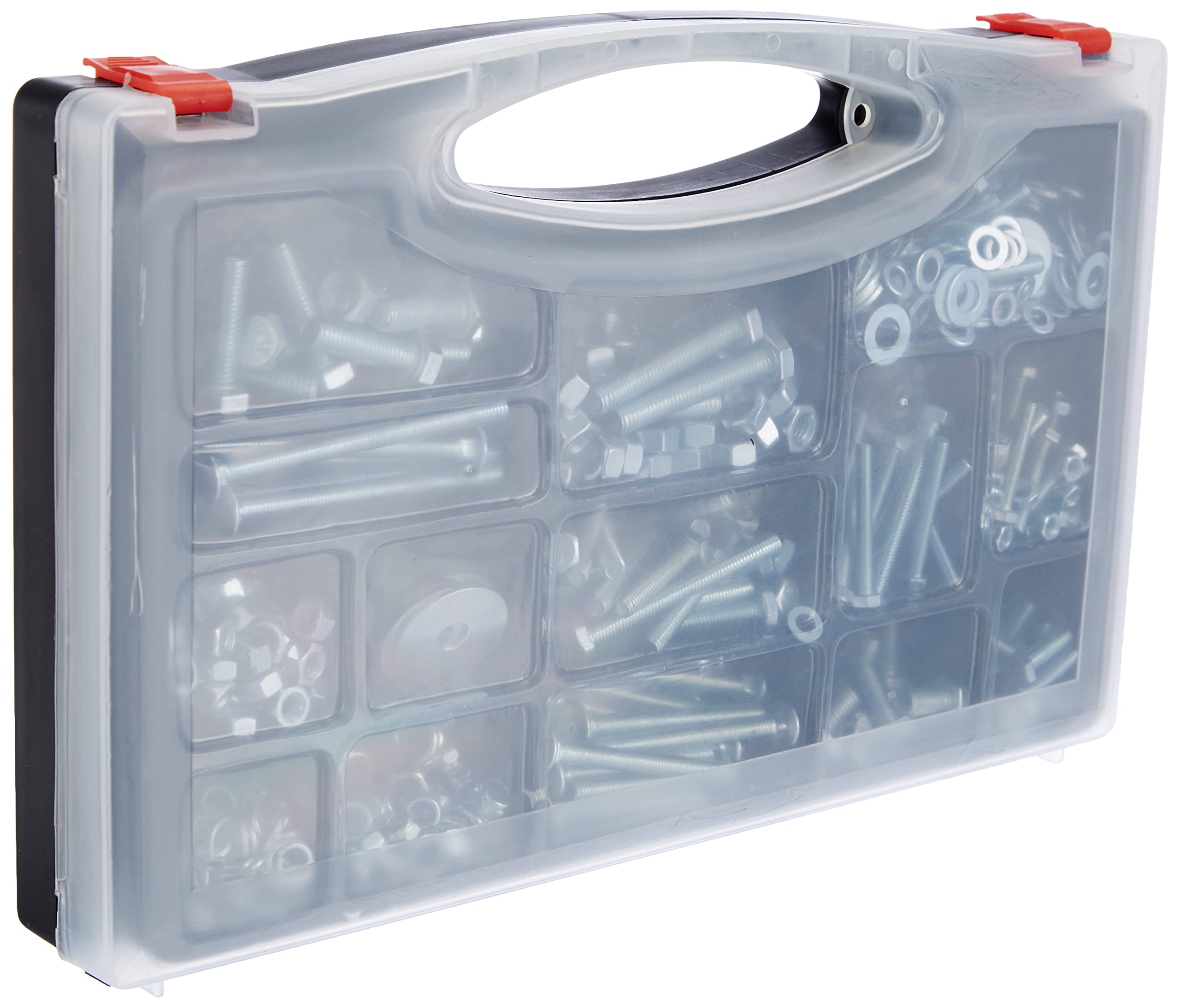 Brüder Mannesmann Threaded Screw Assortment, 580 Pieces, M13010