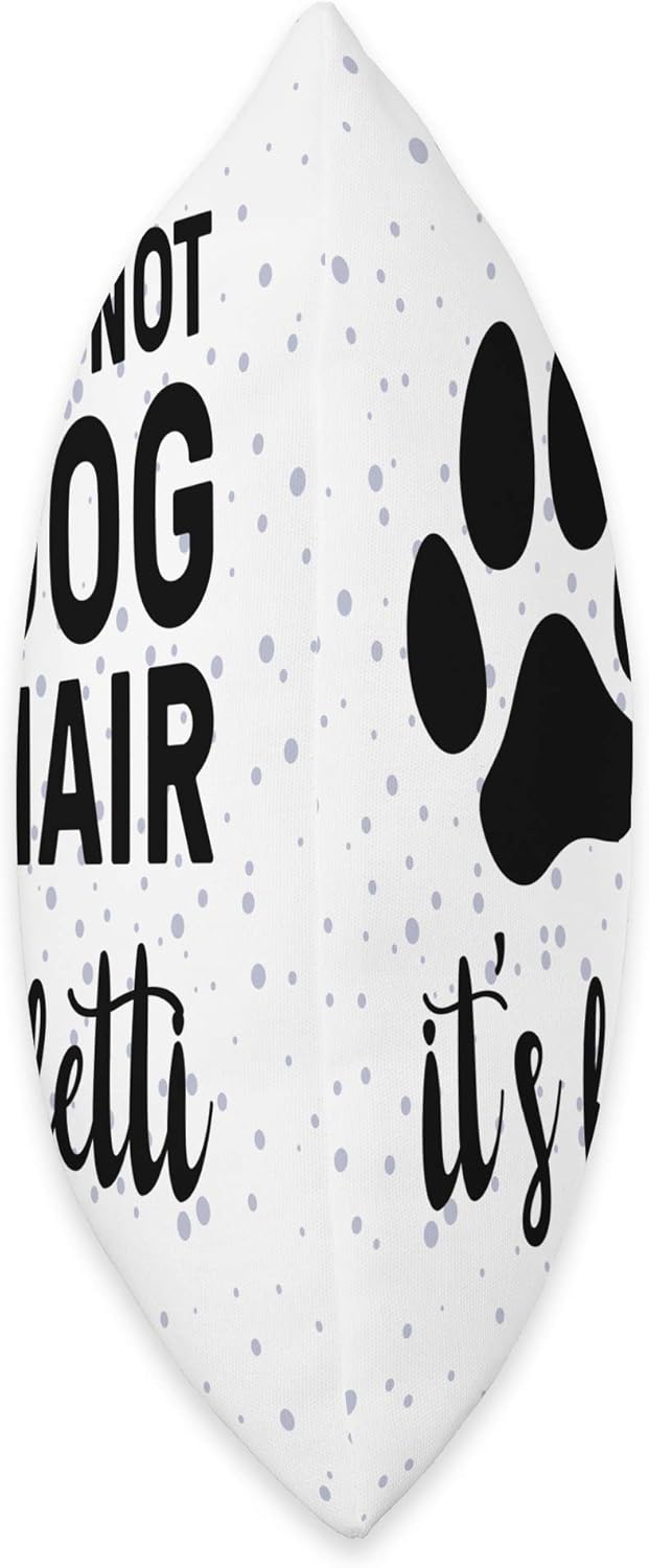 It's Not Dog Hair - It's Fur-Fetti Pillow, Dog Owner Throw Pillow