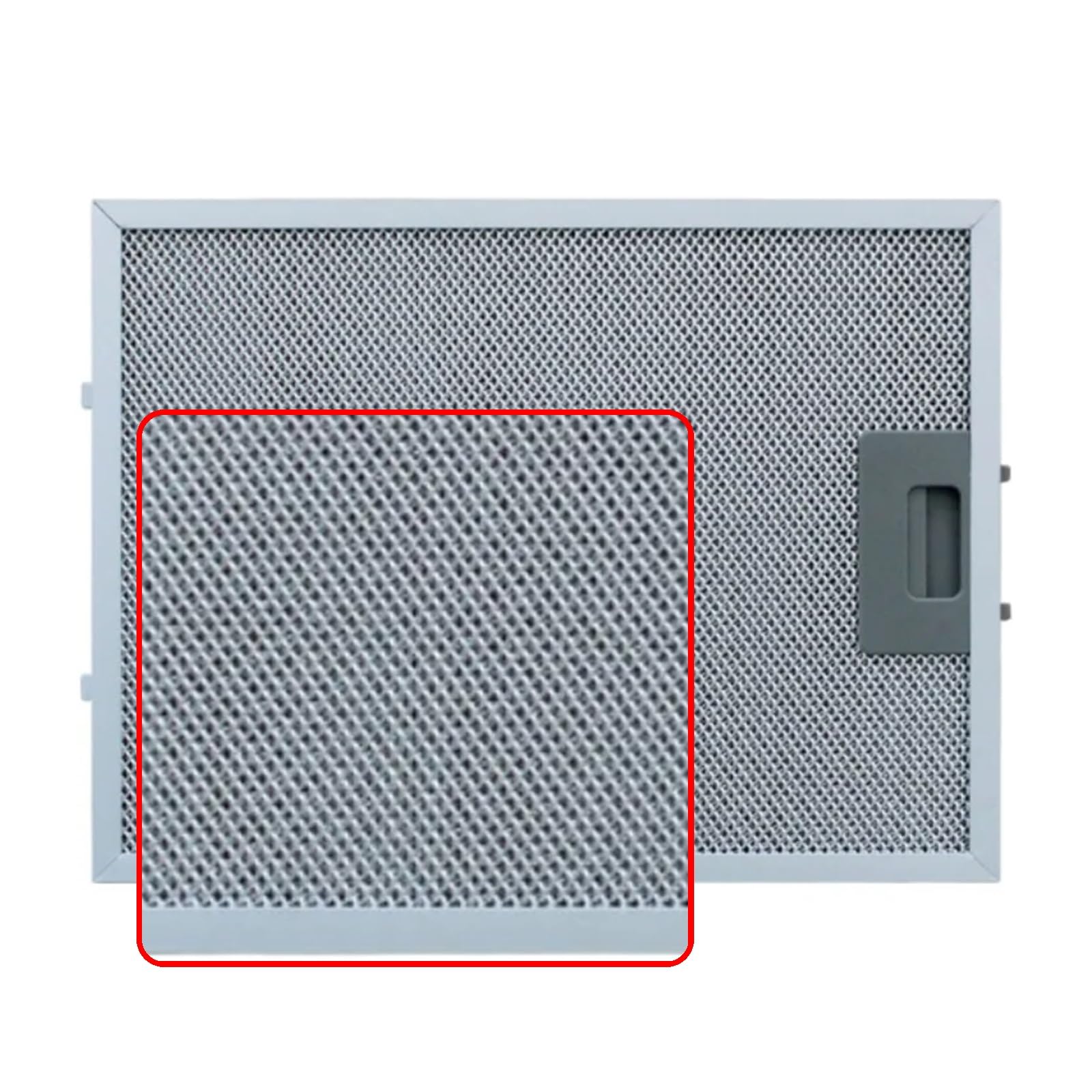 Filtro De Capucha De Malla De Aluminio 340 X 257 Mm