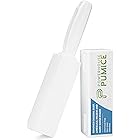 Powerstone Powerhouse Pumice Toilet Bowl Cleaning Stone with Handle (1-Pack) – Removes Stains, Limescale, Hard Water Rings, Calcium Buildup, Iron and Rust