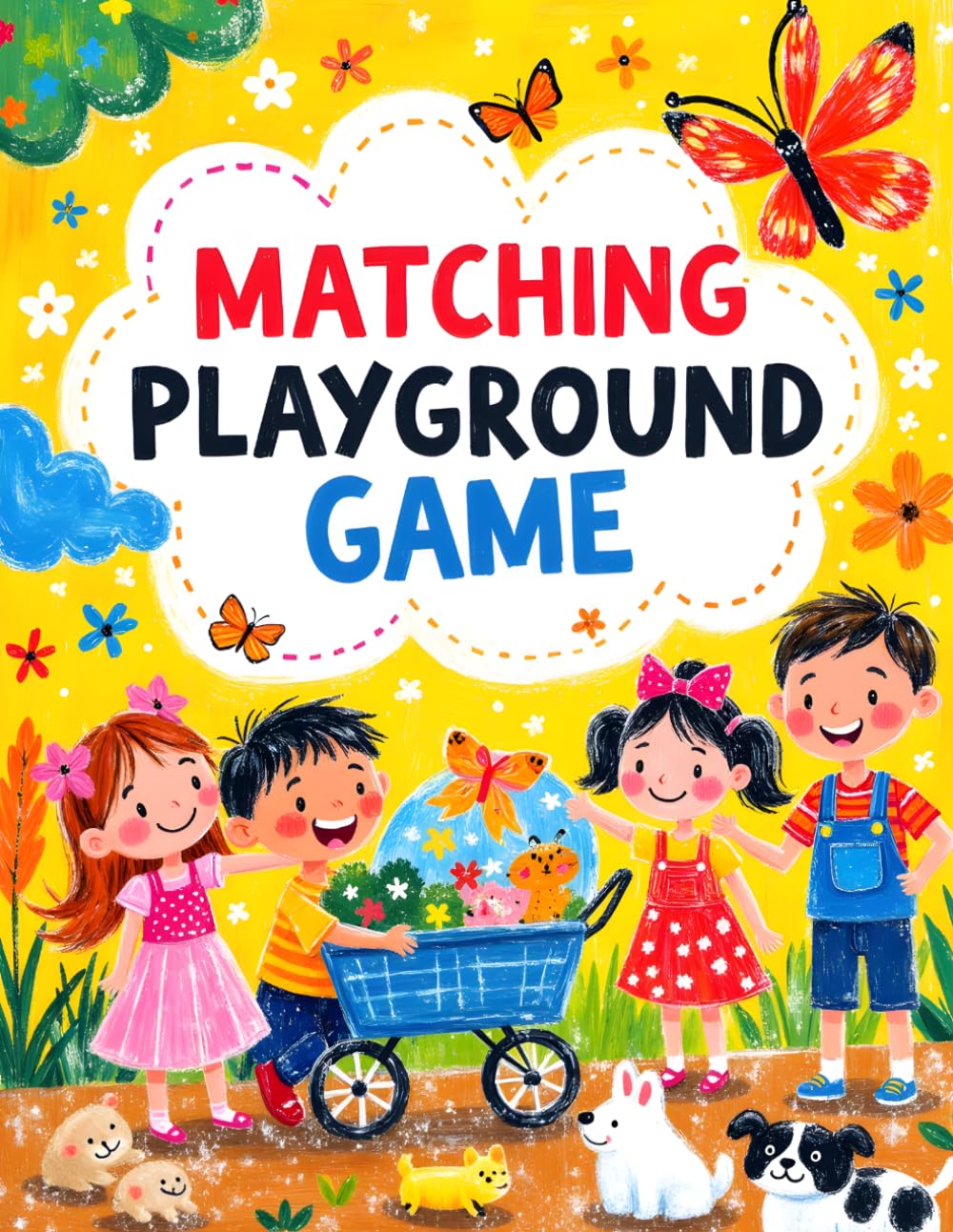 Matching Playground Game: A Hands-On Activity Book for Early Learners