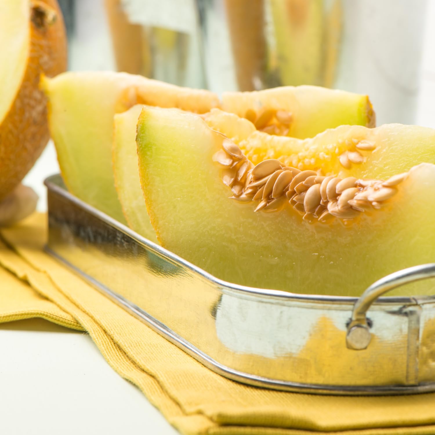 Frische Kontor | Galia-Melone | Galiamelone | Zuckermelone | aromatisch-duftend, grün, süß und erfrischend