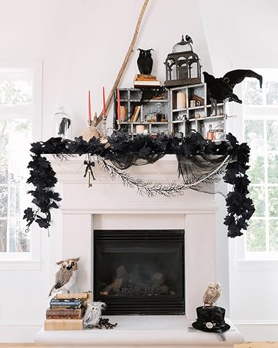 Miniatura 3 de Plantas colgantes de pared de hojas de otoño, decoración de otoño al aire libre, decoración de otoño para el hogar, plantas colgantes decoración