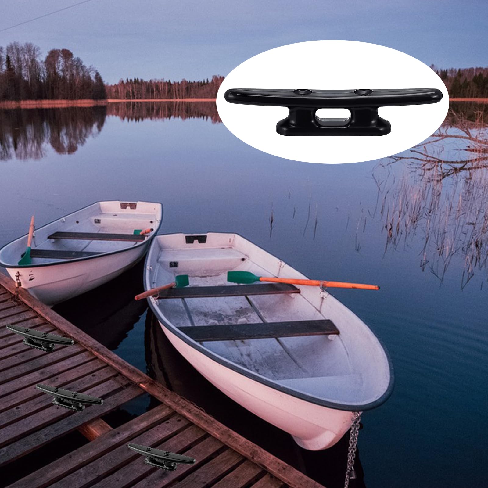 Aleta Planeo Fueraborda Hidroala Para Motor Fueraborda 4-50HP -  Estabilizador ABS, Reduce Consumo, Mejora Planeo Mejora Planeo Velocidad, image size:1600x1600