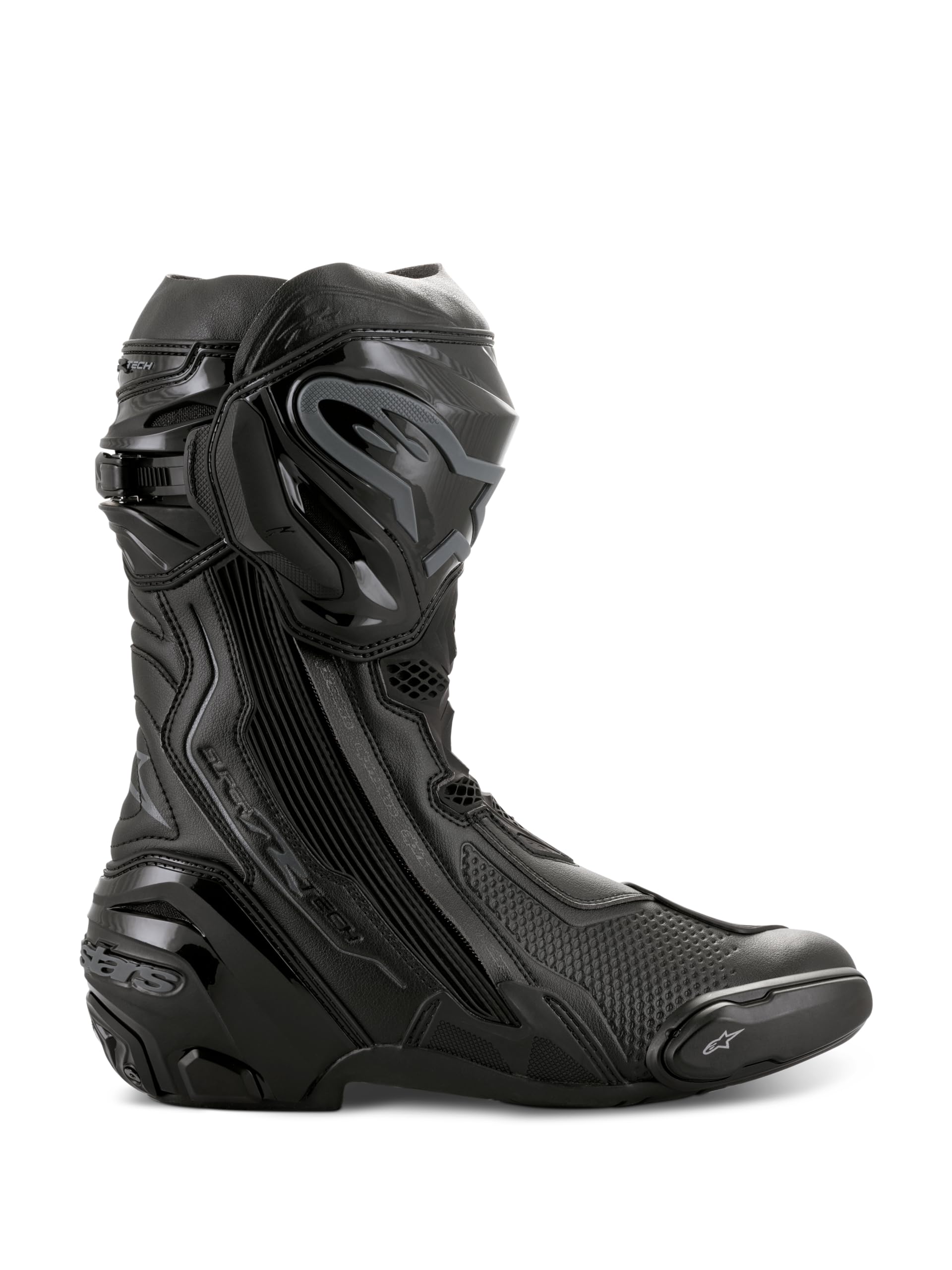Alpinestars Supertech R Stivali moto, nero/carboncino, 43