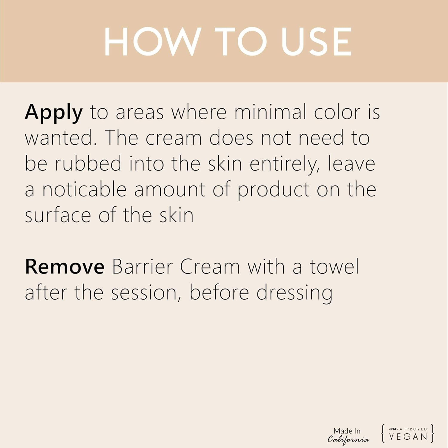 SJOLIE Pro Blending Barrier Cream For Spray Tanning | Minimize & Block DHA