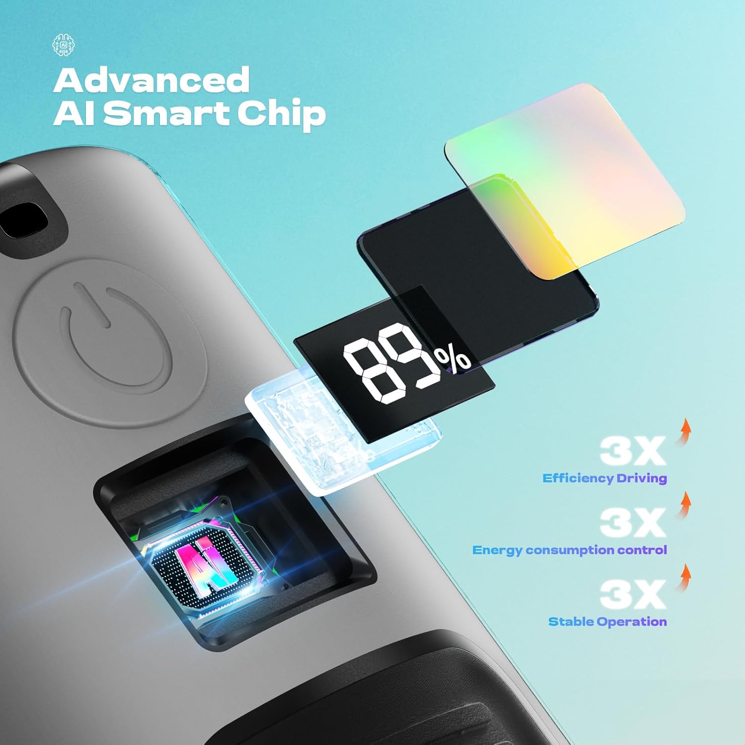 Gewanolla Portable Waist Fan, 4 Speeds 13000RPM Strong Airflow, Belt Fan with up to 22H of Working Time, Hands-Free Neck Fan, Rechargeable Wearable Personal Fan for Outdoor, Hiking,Jobsite, Farms