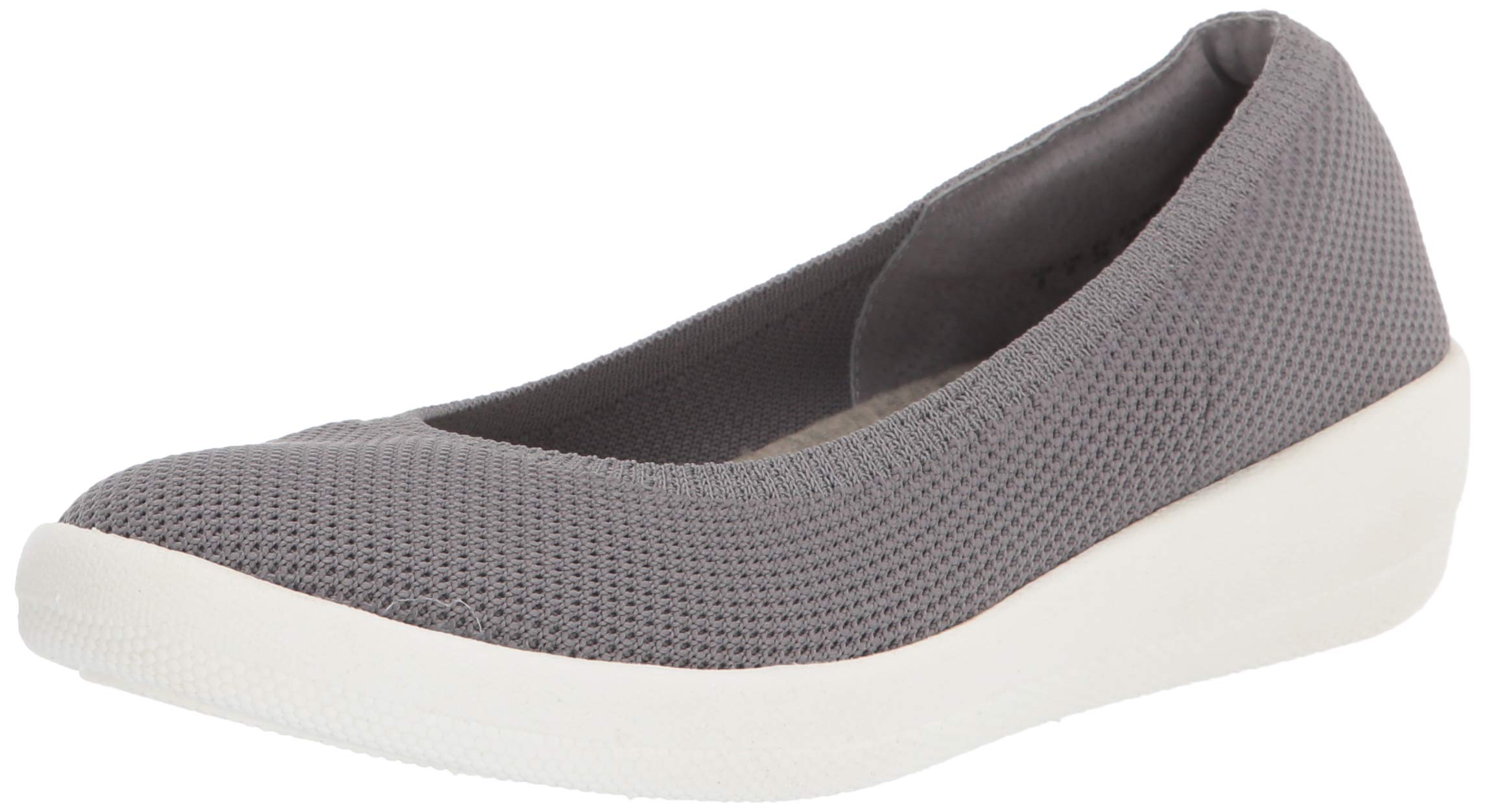 Amazon Essentials Women's Knit Ballet with Sport Outsole Flat, 8.5
