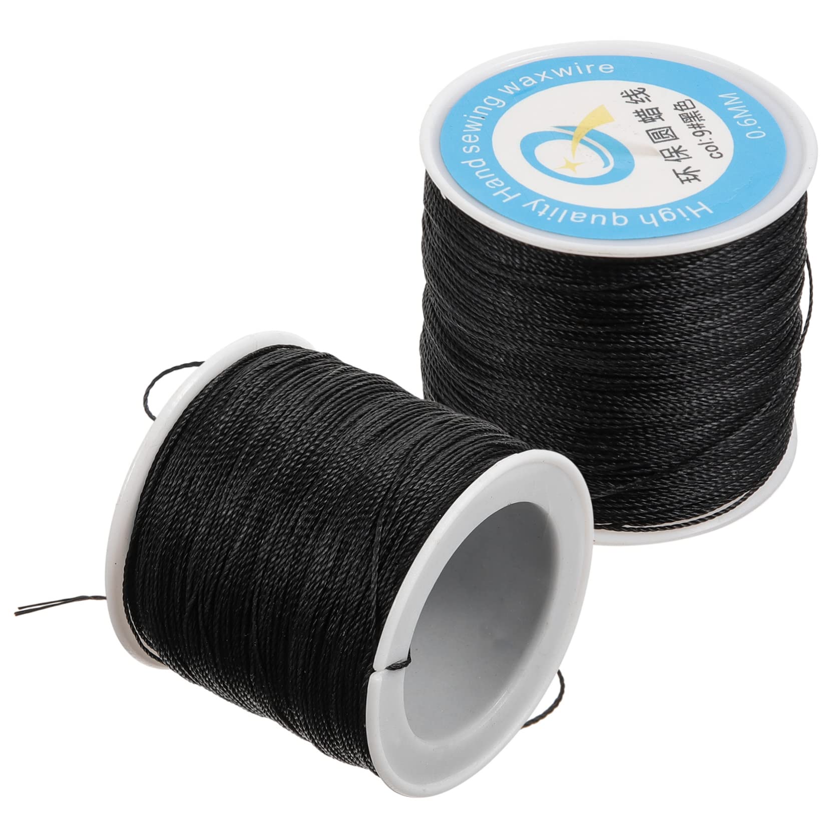 SHINEOFI 6pezzi Filo Di Cera Per Cucito Pelle Filo Resistente Per Progetti Artigianali Riparazioni Di Scarpe e Creazione Di Braccialetti Pelle