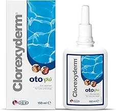 Chlorexyderm Oto Plus 150 Milliliters - Enhanced Ear Cleaning Solution for Dogs and Cats - Deep Hygiene in Case of Persistent Dirt