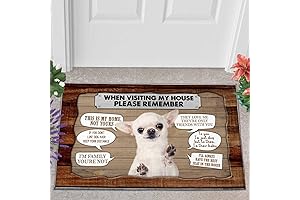 Chihuahua Door Mat: A Warm Welcome for Your Furry Friend