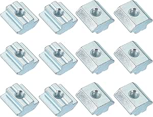 Uxcell Sliding T Nuts, Hammer Head Fastener Nut Thread T Slide Drop In Nuts For European Standard M5 - View #5
