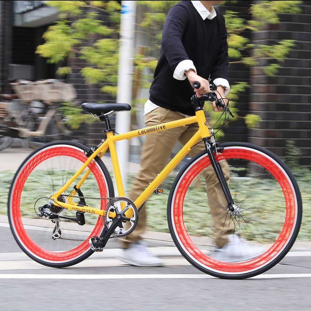 Amazon.co.jp: WACHSEN BSC-7002 700C Aluminum Cross Bike, 7-Speed