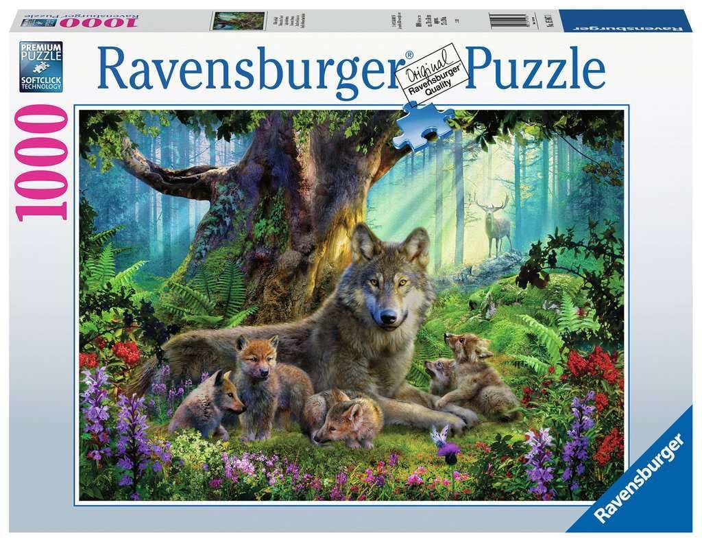 Ravensburger Italy Mamma Lupa Puzzle, 1000 Pezzi, Colore Multicolore, 15987 1