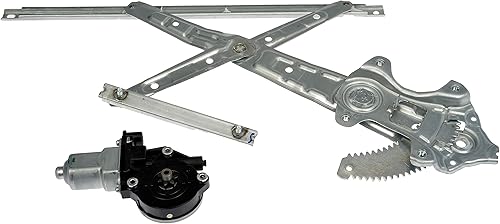 Dorman 751-661 Conjunto de regulador y motor de la ventana eléctrica del lado del pasajero delantero compatible con modelos Nissan seleccionados
