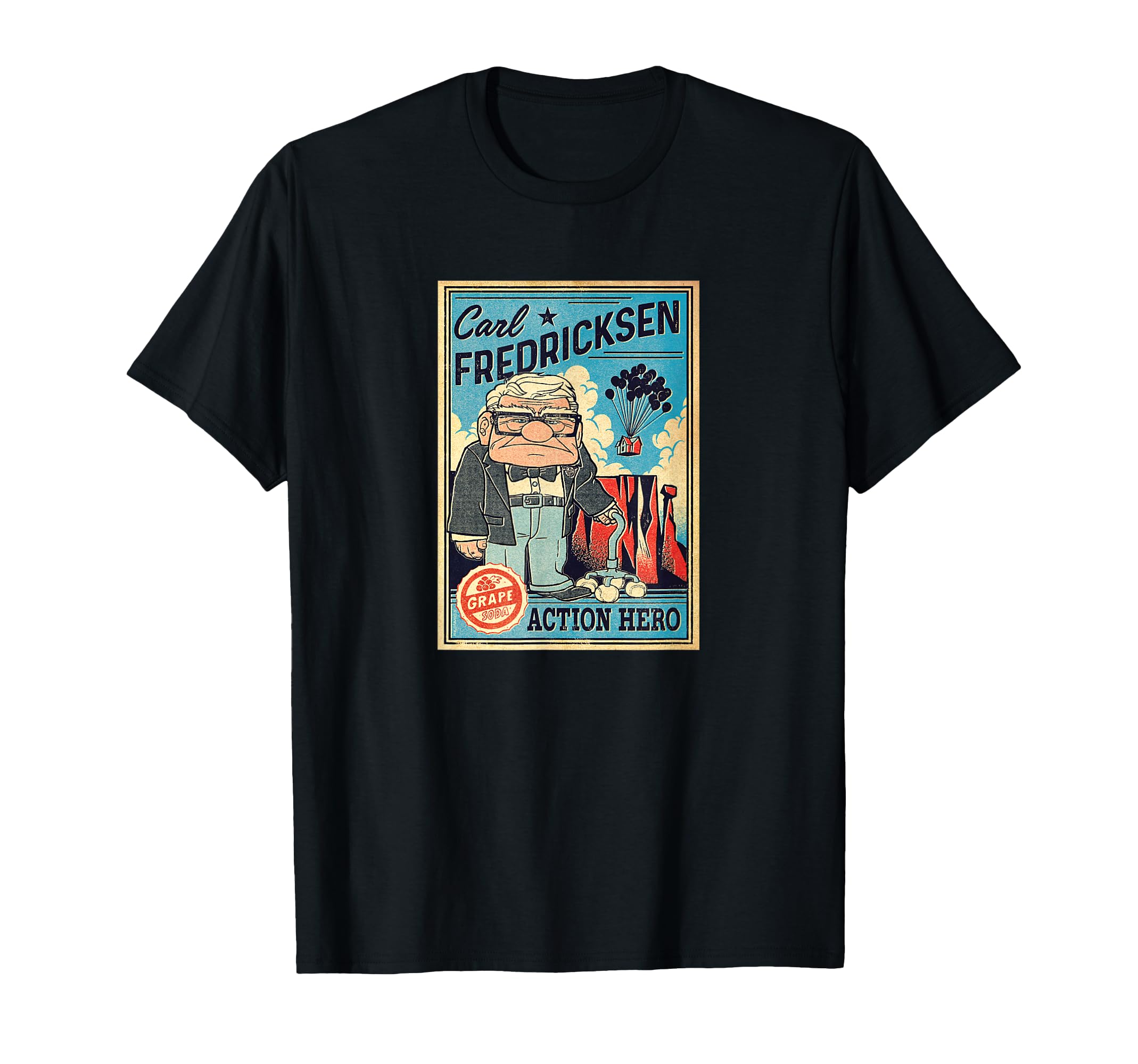 Disney Pixar: Up - Carl Acton Hero T-Shirt