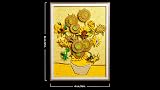 LEGO Art Vincent van Gogh – Sunflowers - Buildable 3D Flower Painting with Movable Petals - Home or Office Decor DIY Set for Adults - Creative Gift Idea for Art-Loving Women & Men - 31215 - 7