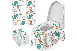 Discreet and Convenient Toilet Time with Labeol's Clear Toilet Seat Covers