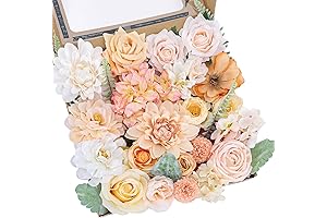 CEWOR Silk Flowers: Lifelike Artificial Blooms for Stunning Decorations