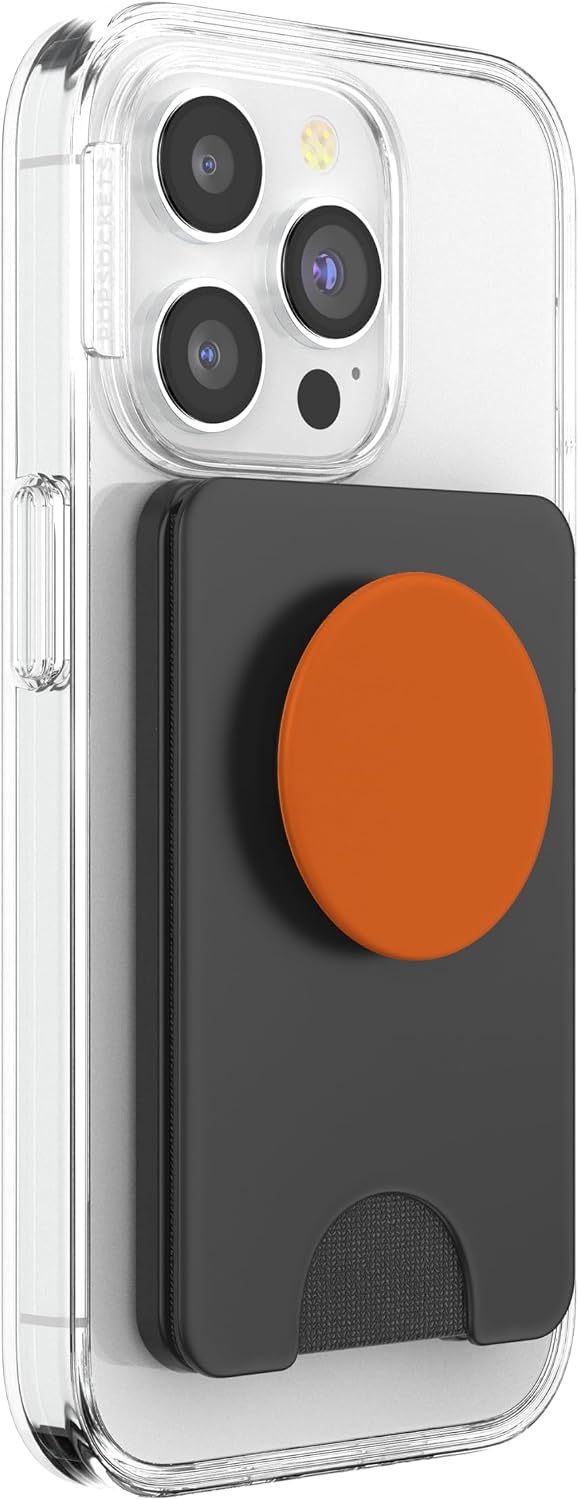 Burnt Orange PopSockets PopWallet for MagSafe