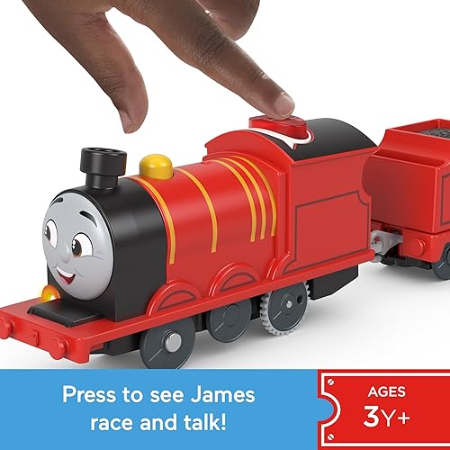 Vista 14 de Thomas & Friends Tren de juguete motorizado que habla con motor Thomas con sonidos y frases más carga para niños preescolares a partir de 3 años