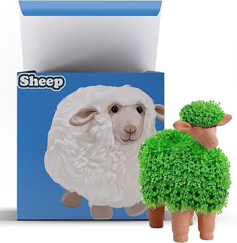 Miniatura 2 de Budding Buddies - Maceta decorativa para mascotas, regalo novedoso de terracota, cabeza de mascota, divertida y fácil de cultivar, perfecta para
