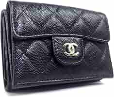 Amazon | [CHANEL] [シャネル] 三つ折り 財布 キャビアスキン 