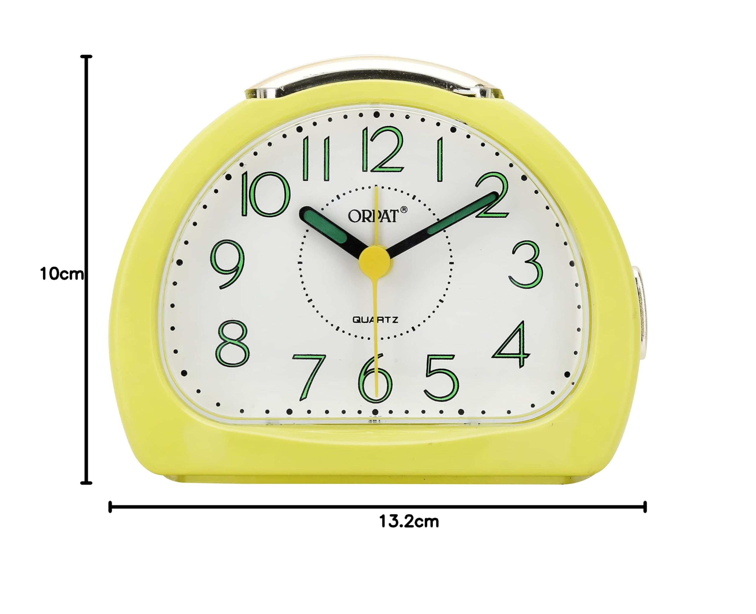 Buy Ajanta Orpat Time Piece Beep Alarm Clock (Plastic_140X114X74